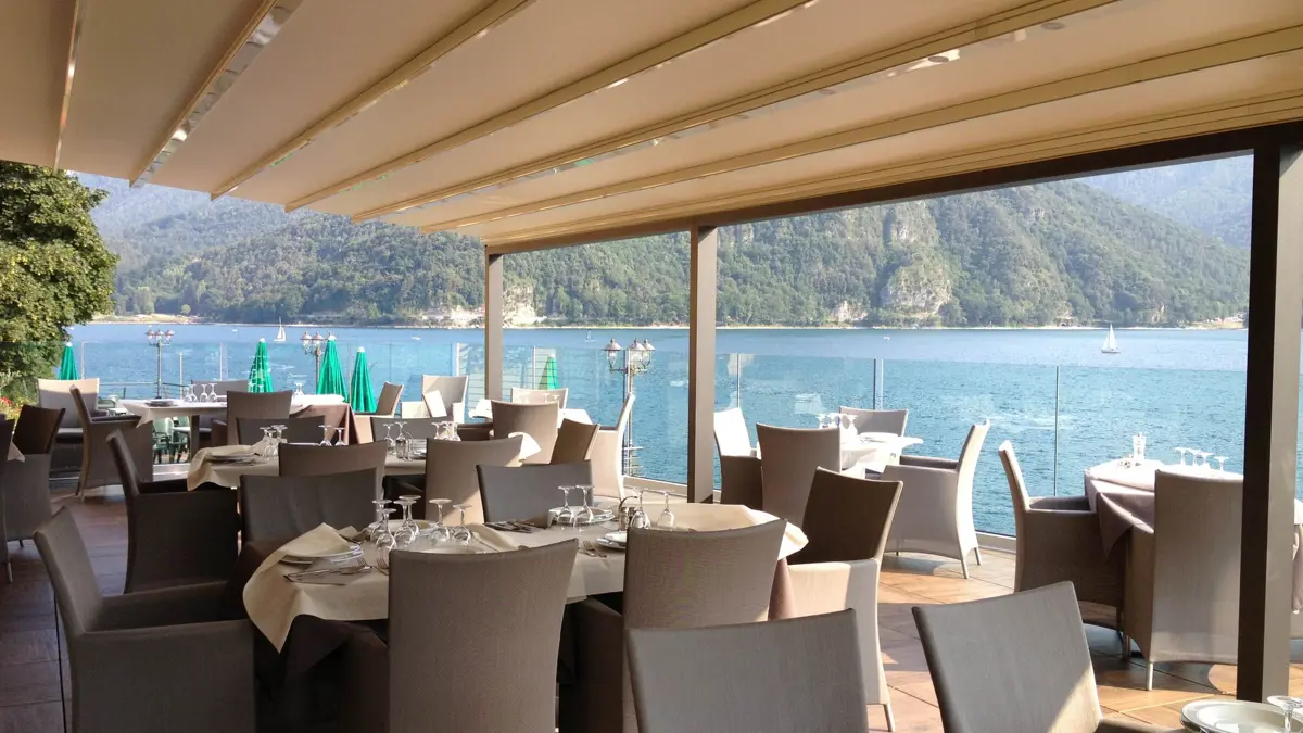 Hotel Mezzolago, Lake Ledro, Restaurant Terrace