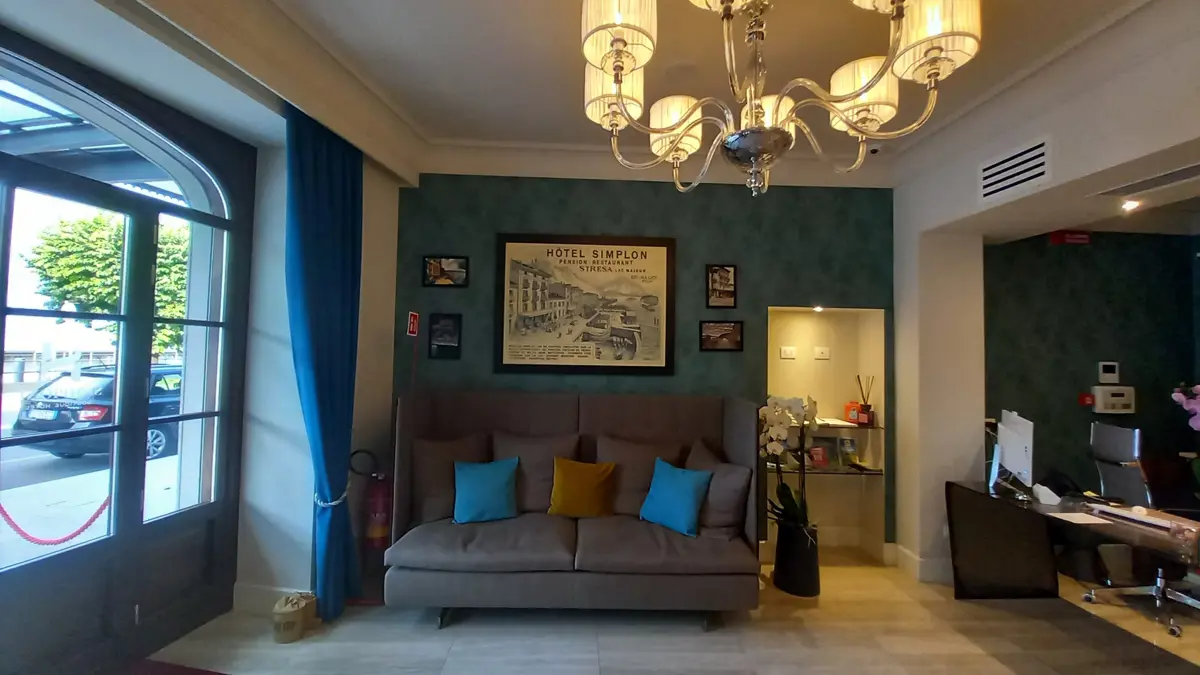 Sempione Boutique Hotel, Stresa, Reception