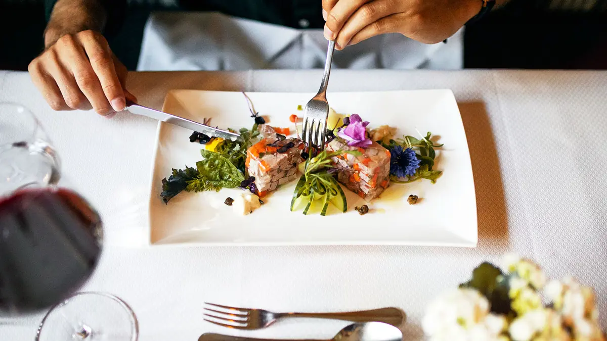 Hotel Gotthard Lech Dining