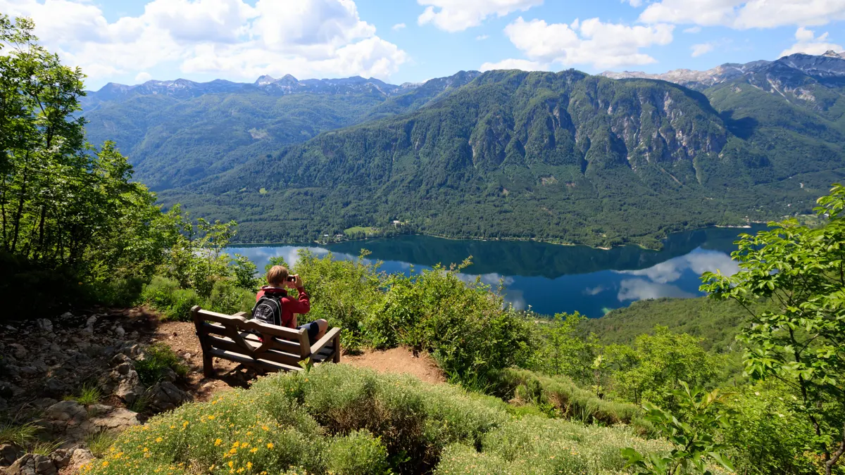 Lake Bohinj Vogar viewpoint