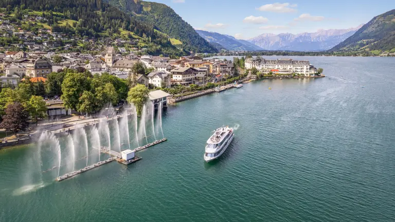 A scenic view of a landscape