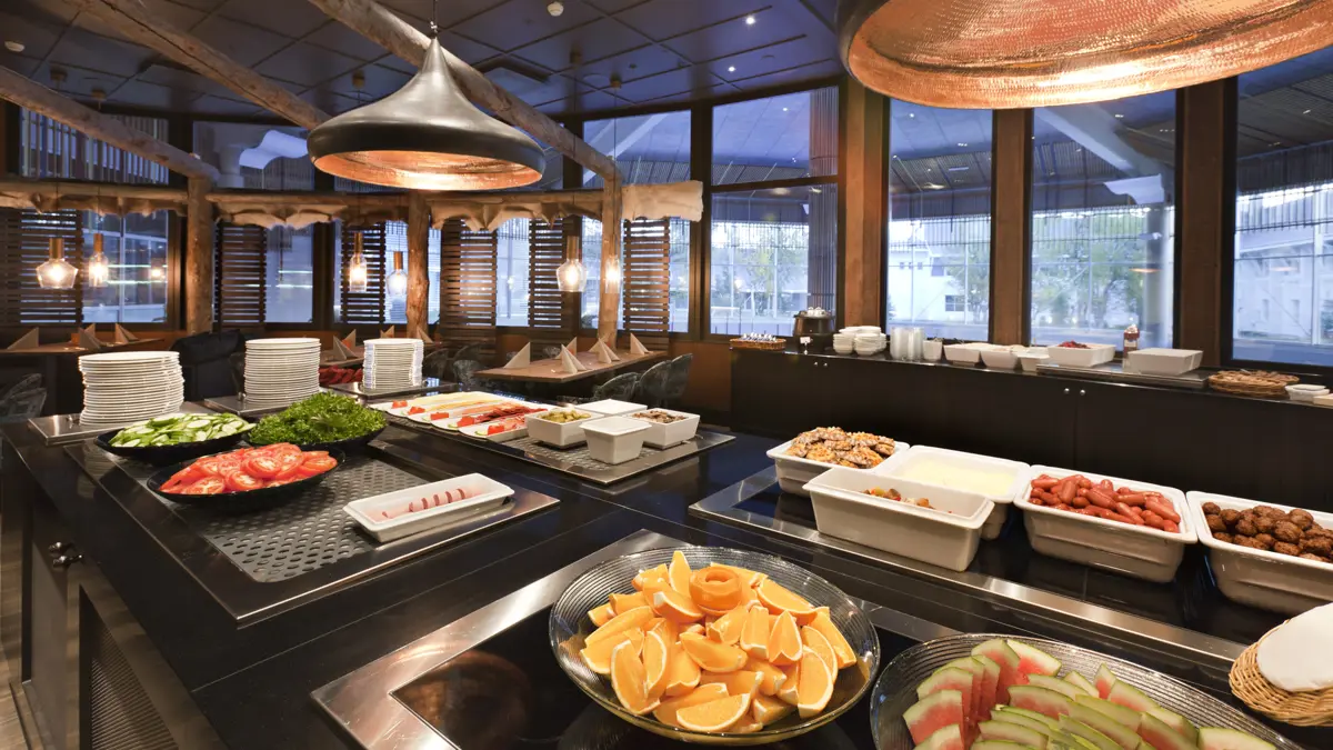 Holiday Club Hotel Saariselka Buffet Spread 2