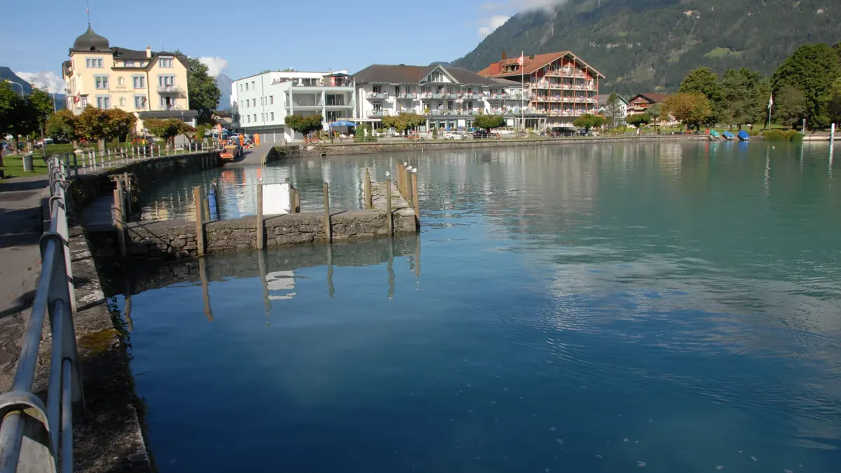 Hotel Seiler Au Lac Interlaken Exterior From The Lakeside