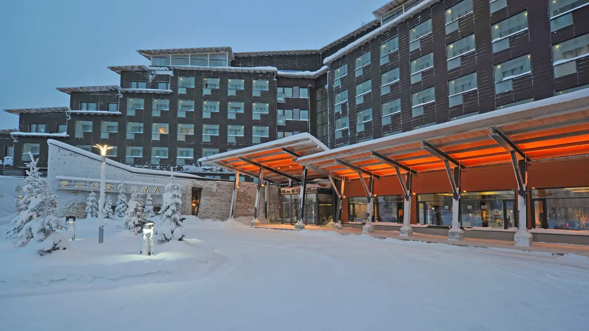 Panorama Hotel Levi Hotel Entrance