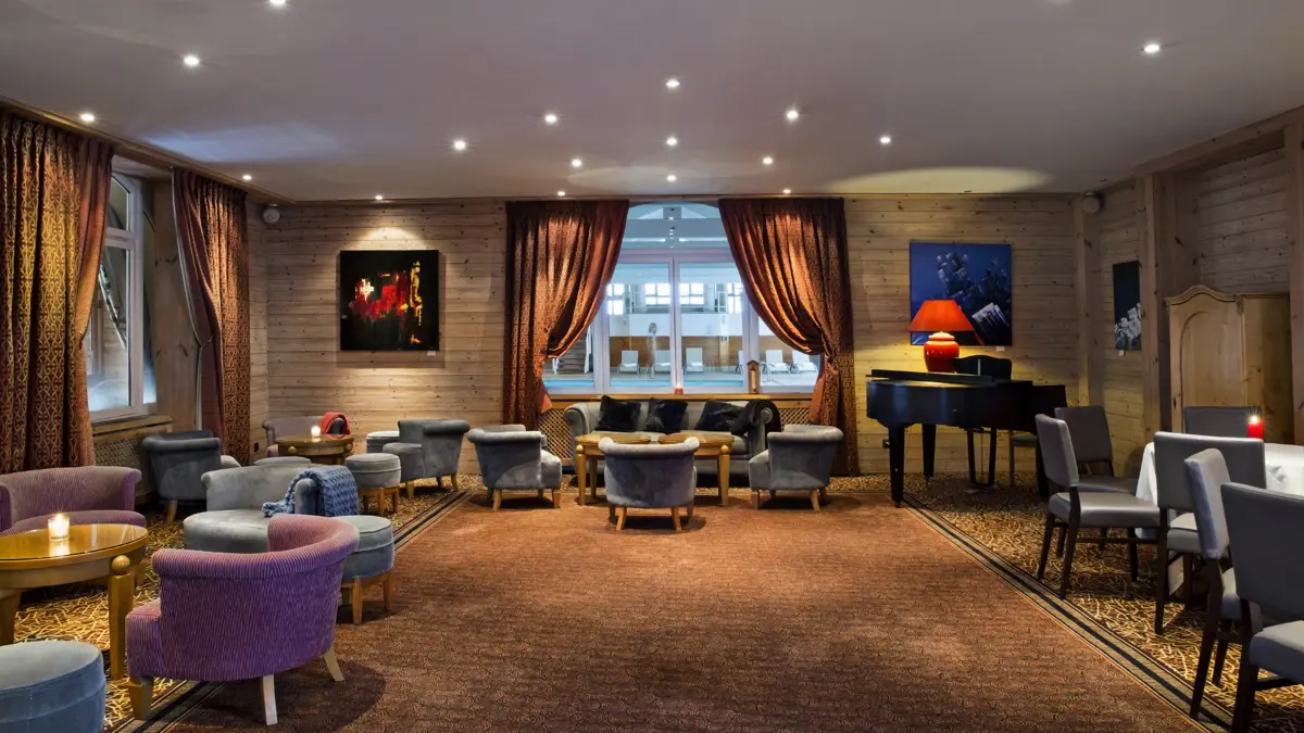 Hotel Beauregard La Clusaz Piano Bar And Lounge