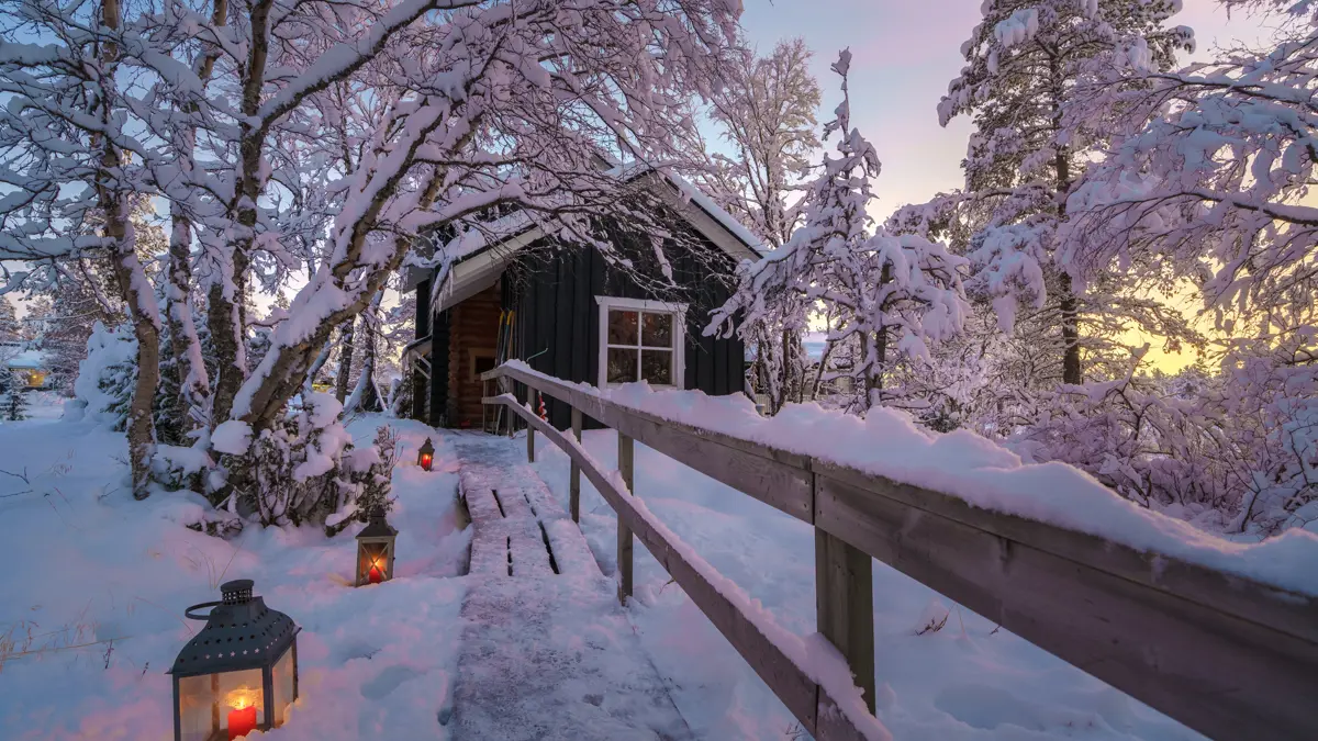 Muotka Wilderness Lodge Saariselka Smoke Sauna