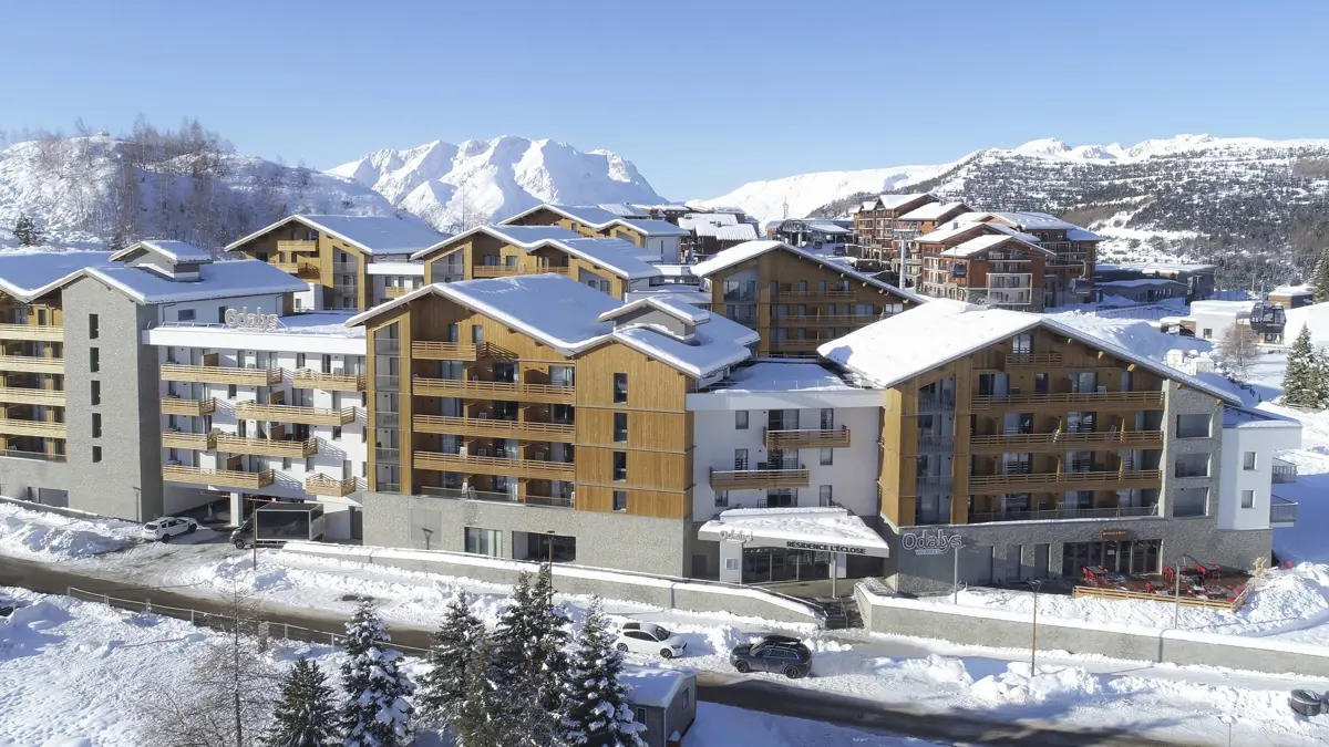 L'eclose Apartments Alpe D'heuz Exterior