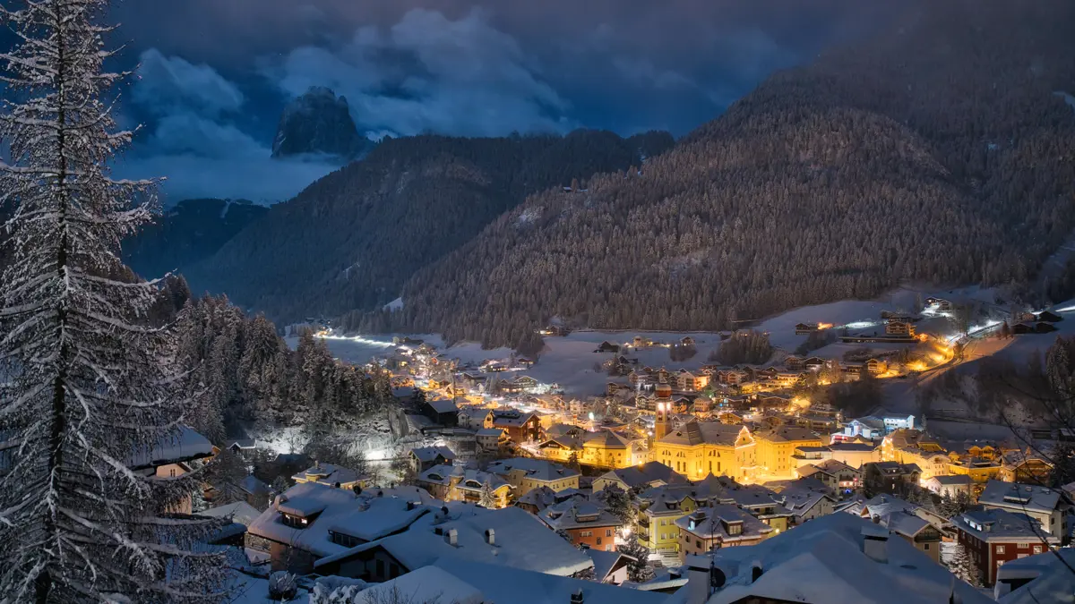 Ortisei at Night