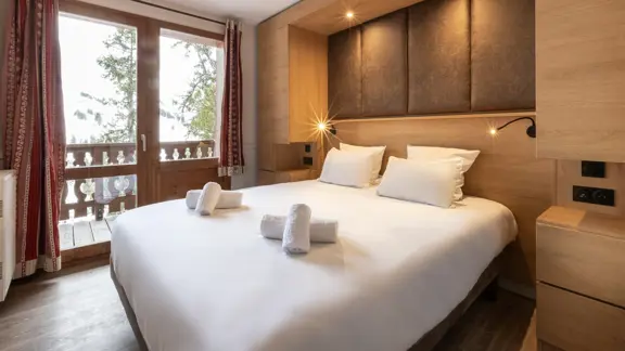 Typical apartment bedroom