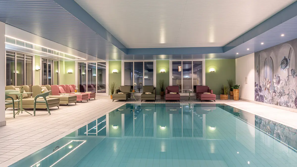 Hotel Central Sport Davos .Swimming Pool