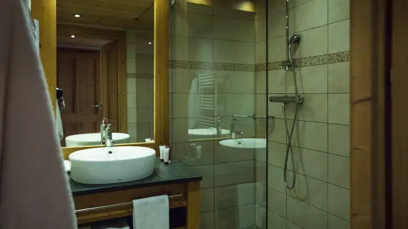 Typical shower room