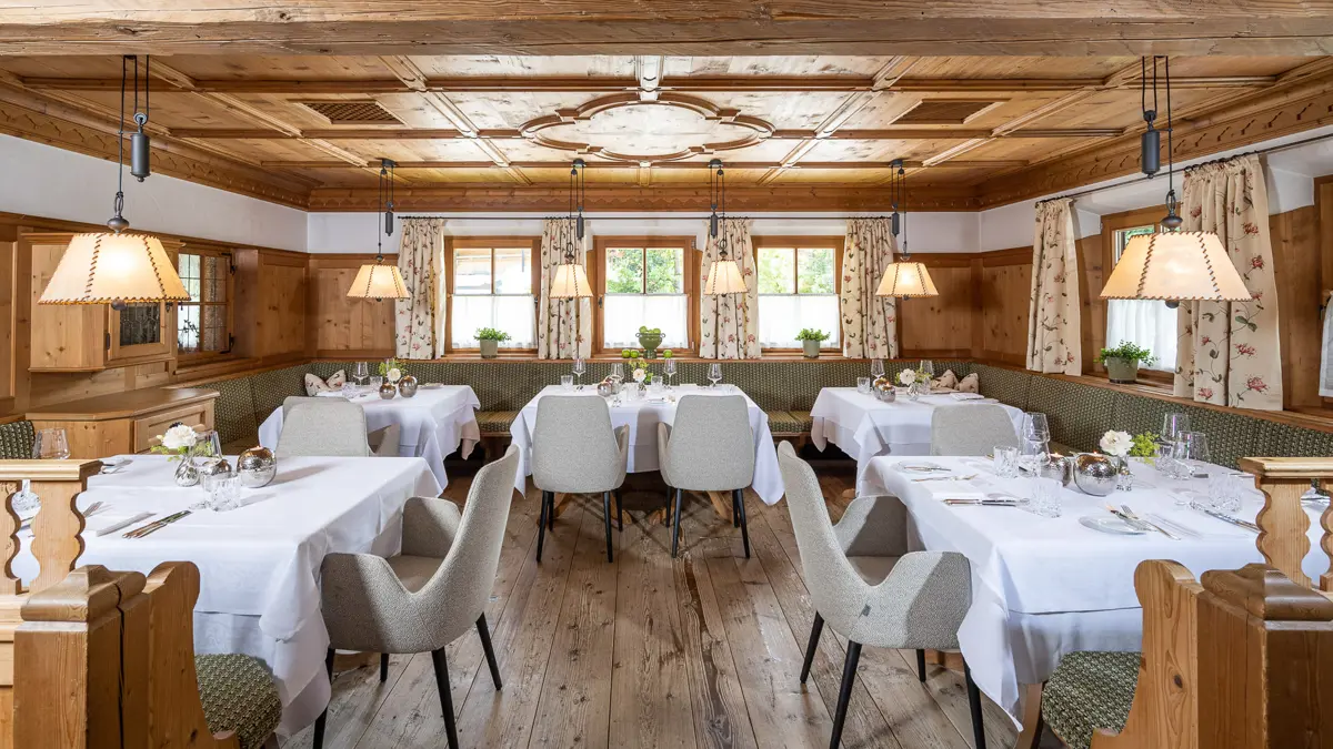 Hotel Boglerhof Alpbach Dining Room