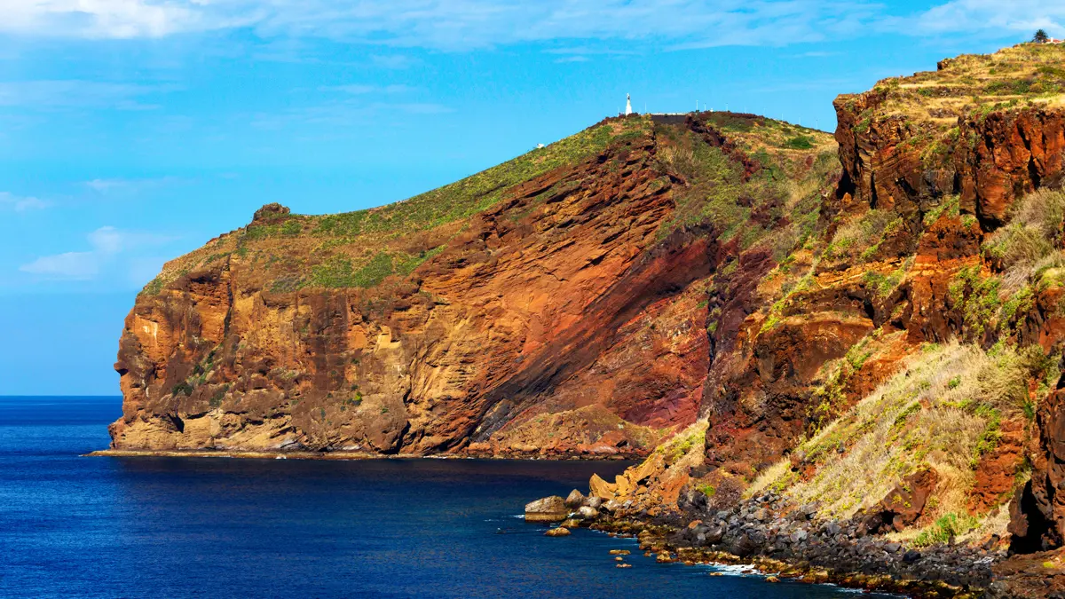 Canico Madeira Coastal Cliffs