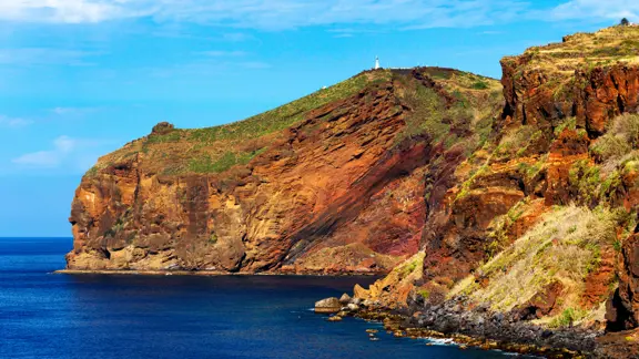 Canico Madeira Coastal Cliffs