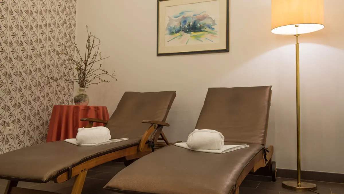 Ribno Alpine Resort Lake Bled Relaxation Area