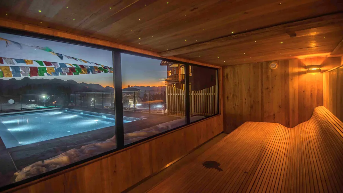 Apart Hotel Eden Les Arcs Wellness Area Sauna
