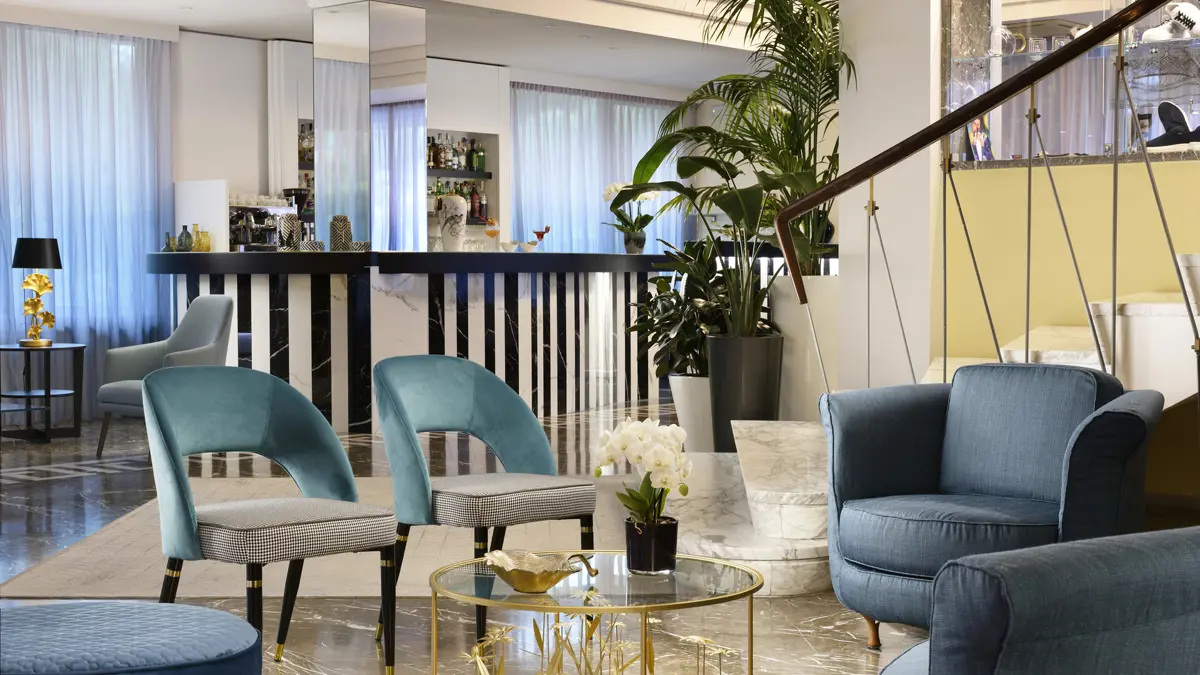 Hotel Continental, Sirmione, Lake Garda, Lounge