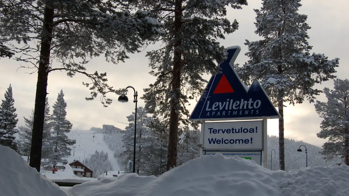 Levilehto Apartments Levi Exterior Sign