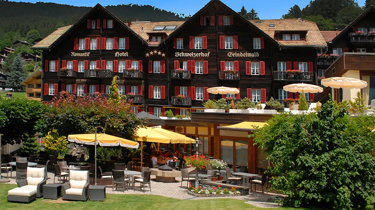 Romantik Hotel Schweizerhof Grindelwald Garden