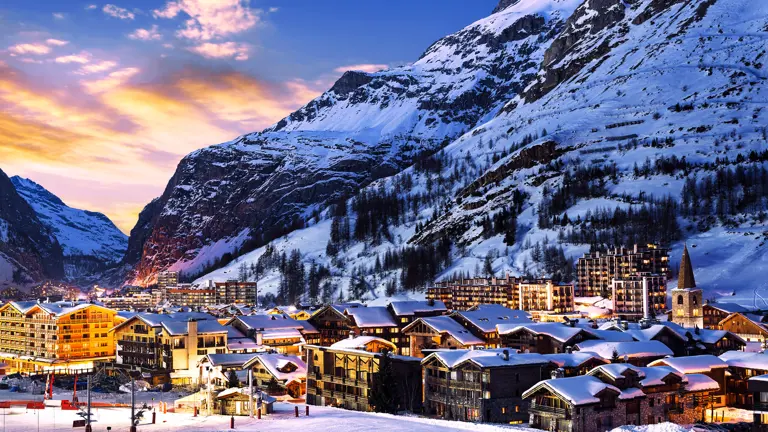 A scenic view of a landscape