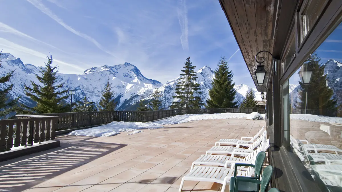 Hotel Ibiza Les Deux Alpes Terrace
