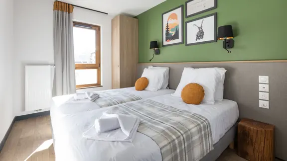 Typical apartment bedroom