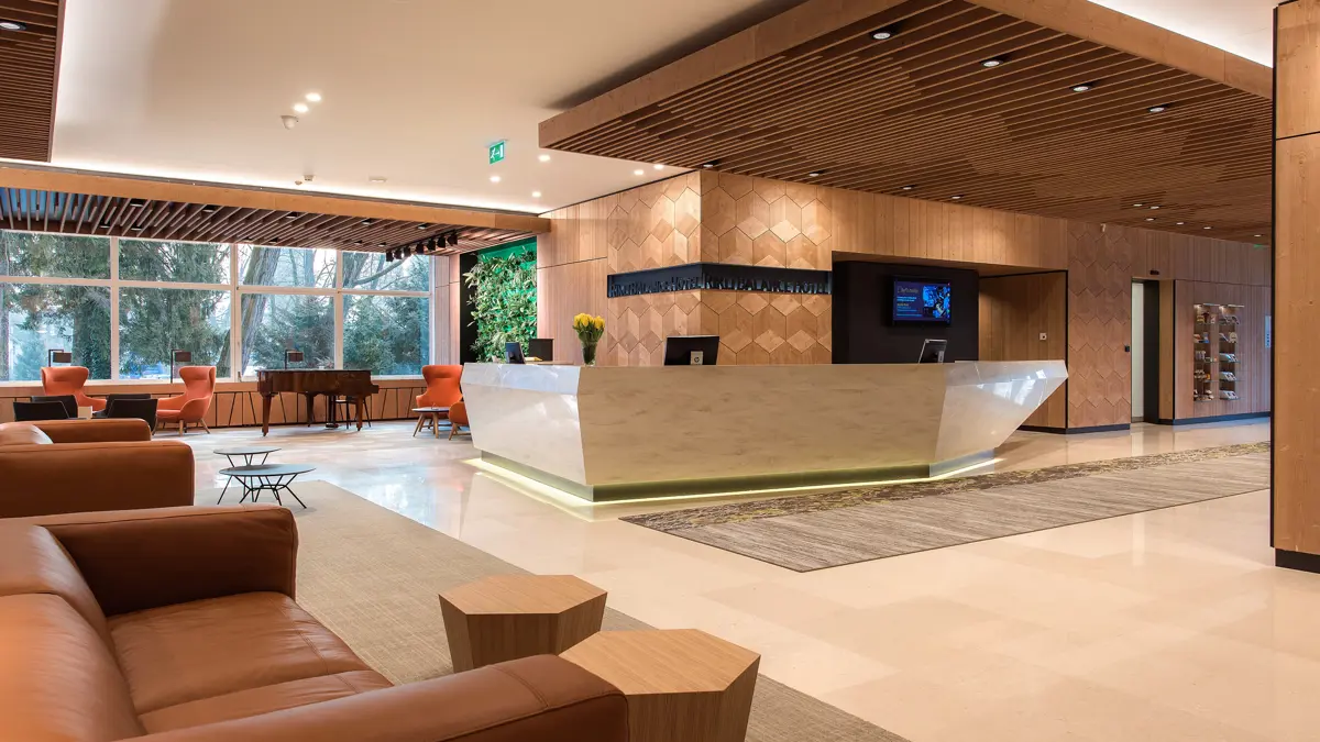 Hotel Rikli Balance Lake Bled Reception