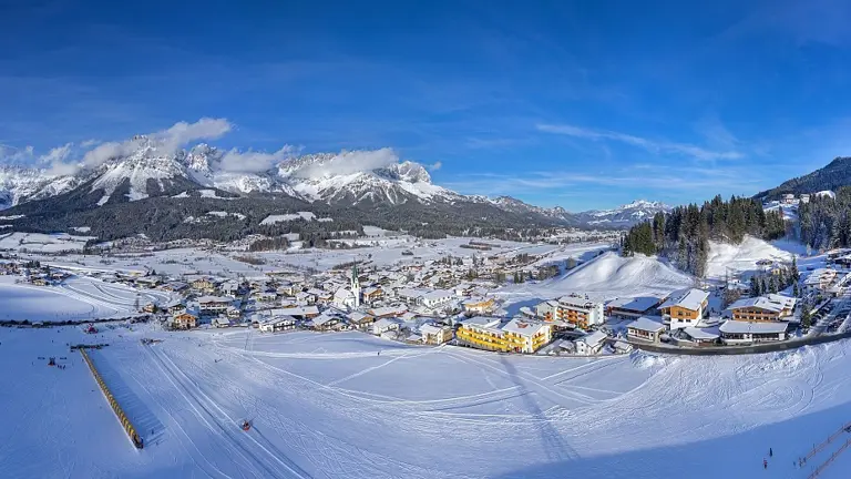 A scenic view of a landscape