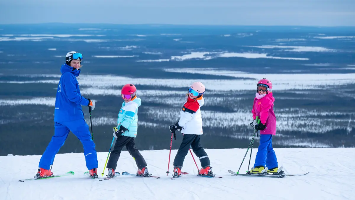 Levi Finland Levi Ski Resort Ski Tuition (C) Levi Ski Resort