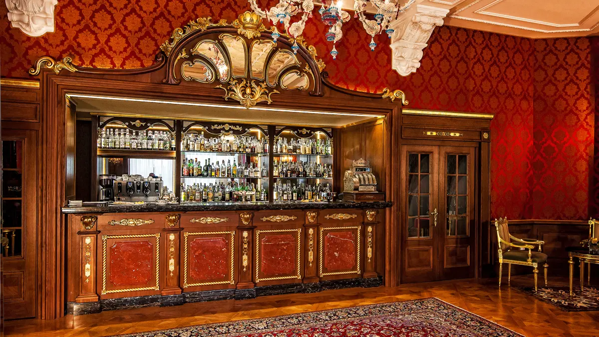 Hotel Regina Palace, Stresa, Lake Maggiore, Bar