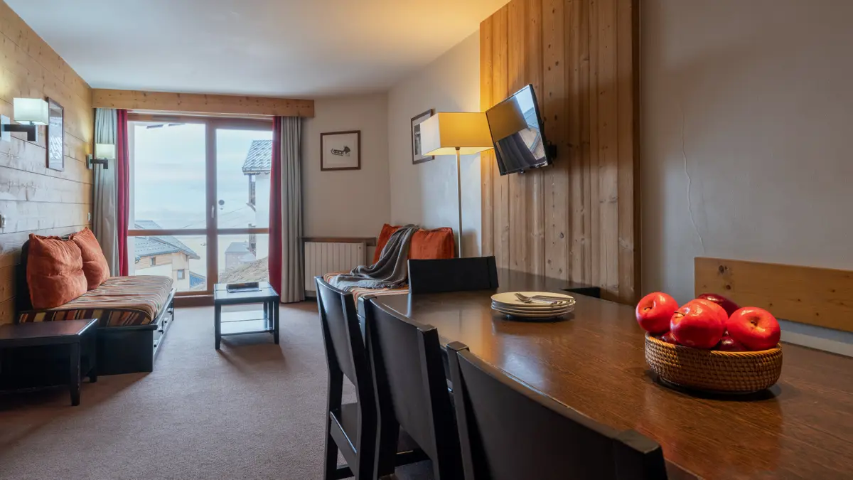Le Tikal Apartments Val Thorens Two Bedroom Apartment Interior