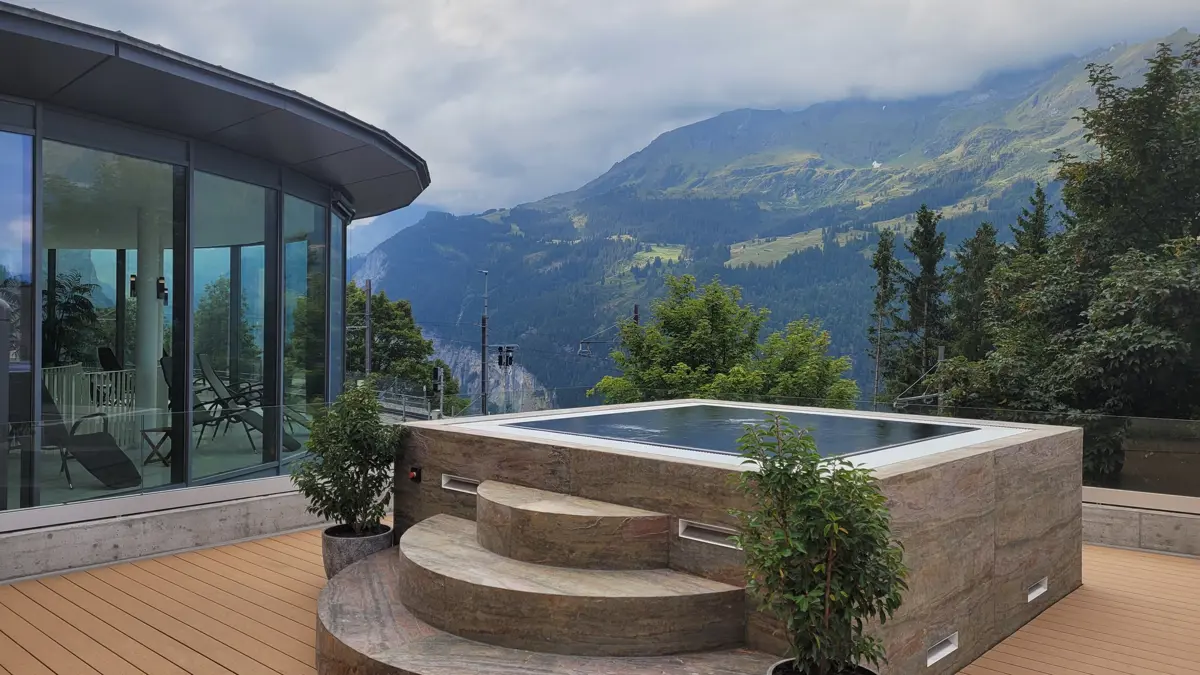 Hotel Victoria Lauberhorn Wengen Jacuzzi