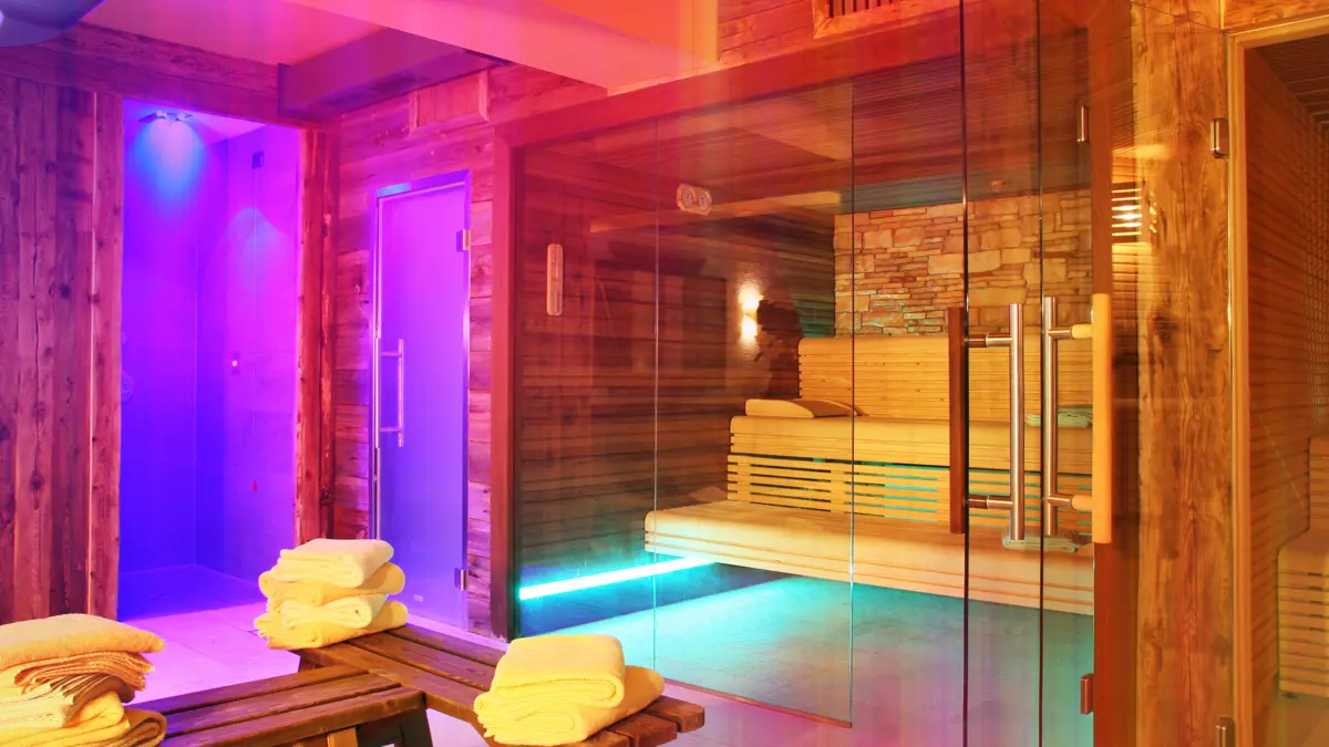 Hotel Dolomiti, Canazei, Sauna