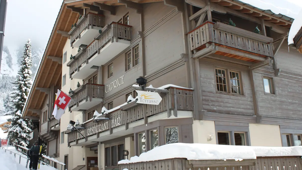 Hotel Caprice Wengen Building Exterior