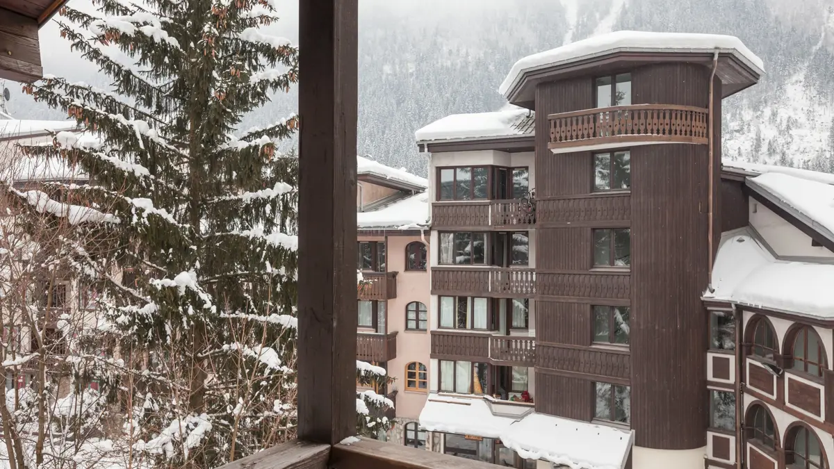Residence La Rivière Apartments Chamonix Balcony View
