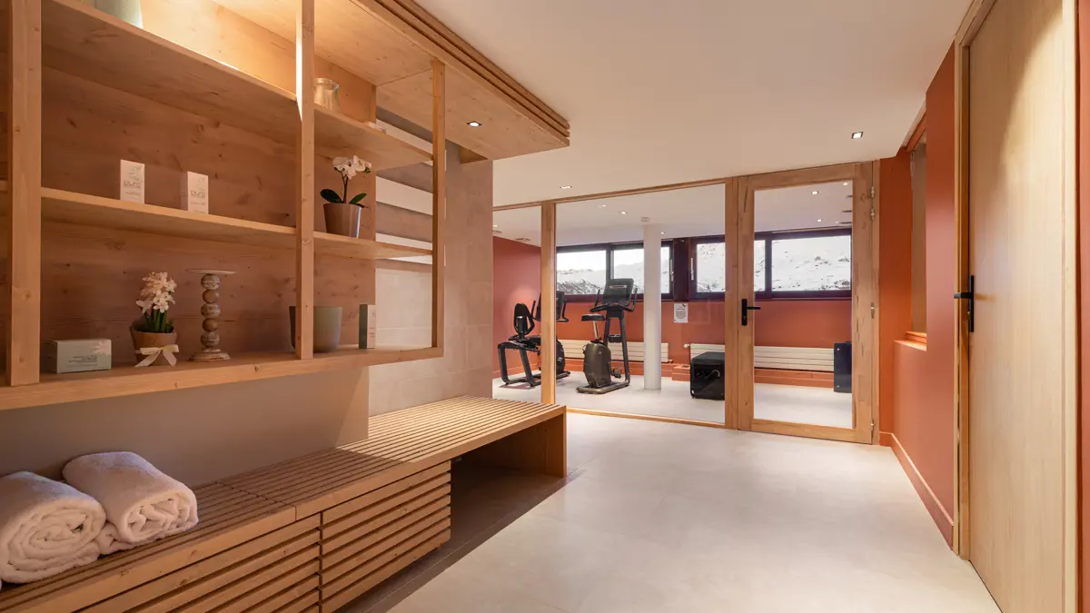 Hotel La Cachette Les Arcs Spa And Fitness Room