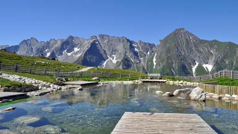 A scenic view of a landscape