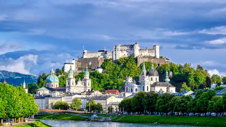 A scenic view of a landscape