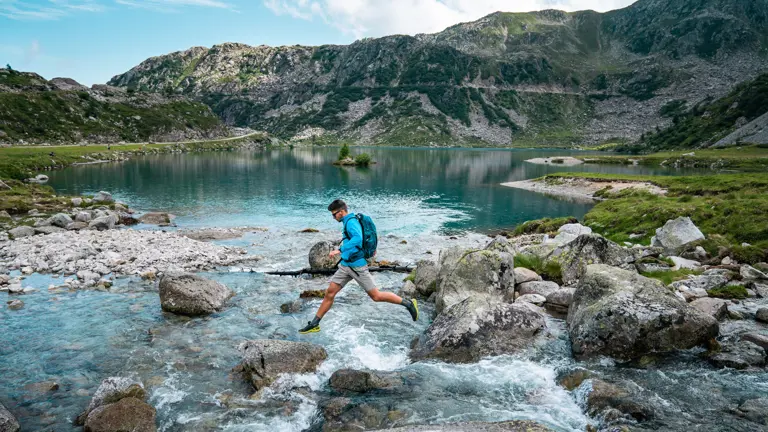 A scenic view of a landscape