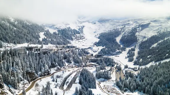 Flaine Aerial View