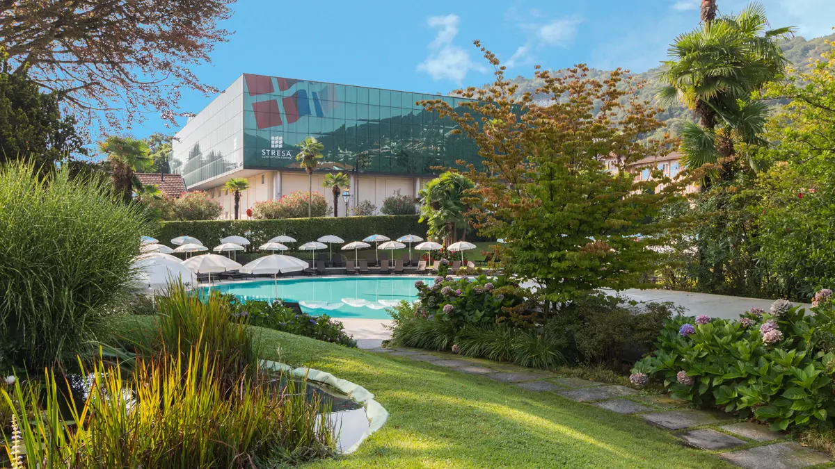 Hotel Regina Palace, Stresa, Lake Maggiore, Pool & Gardens
