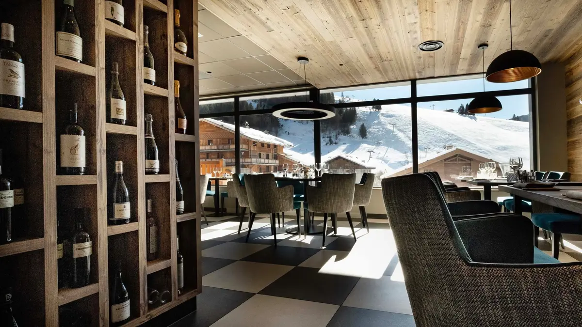 Hotel Le Chamois La Clusaz Restaurant Les 2 Mules 2