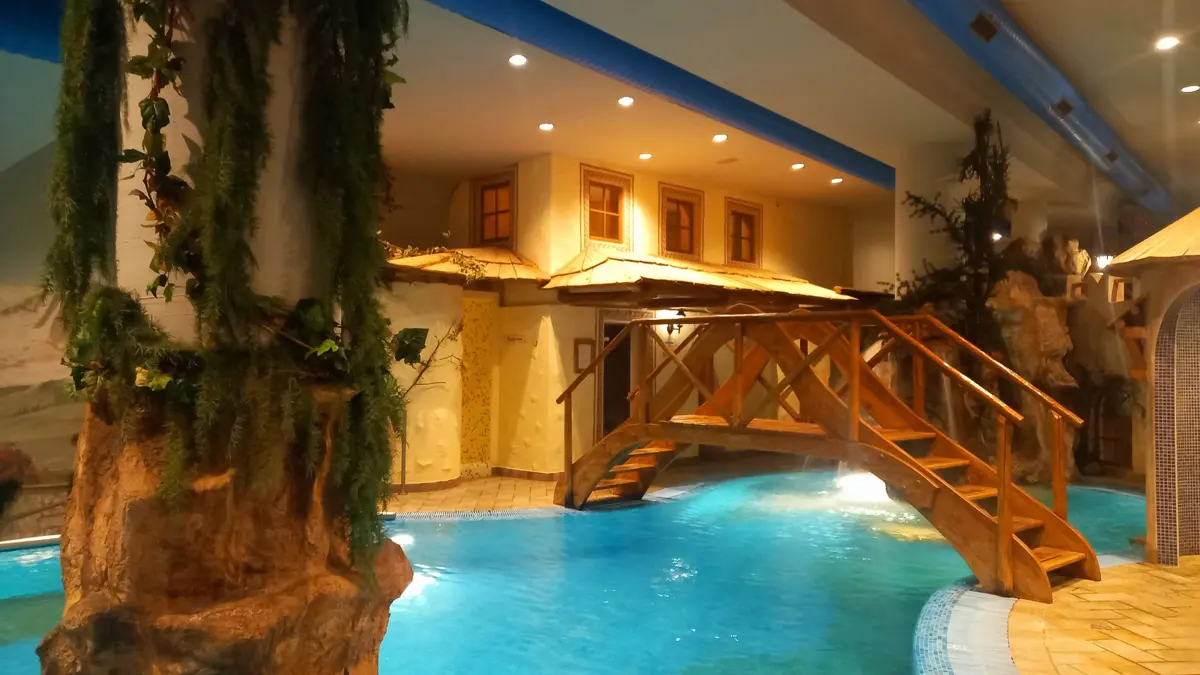 Hotel La Perla, Canazei, Dolomites, Indoor pool & Spa
