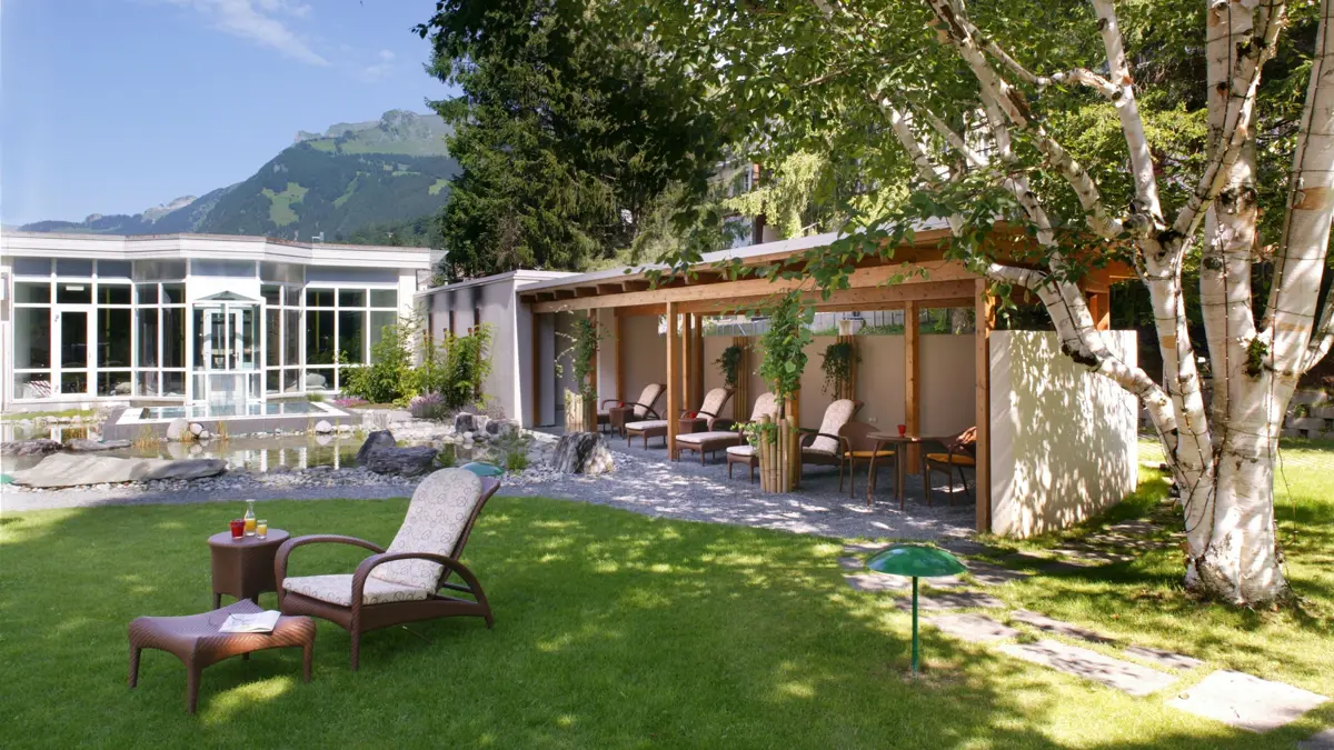 Hotel Belvedere Grindelwald Outdoor Spa Area