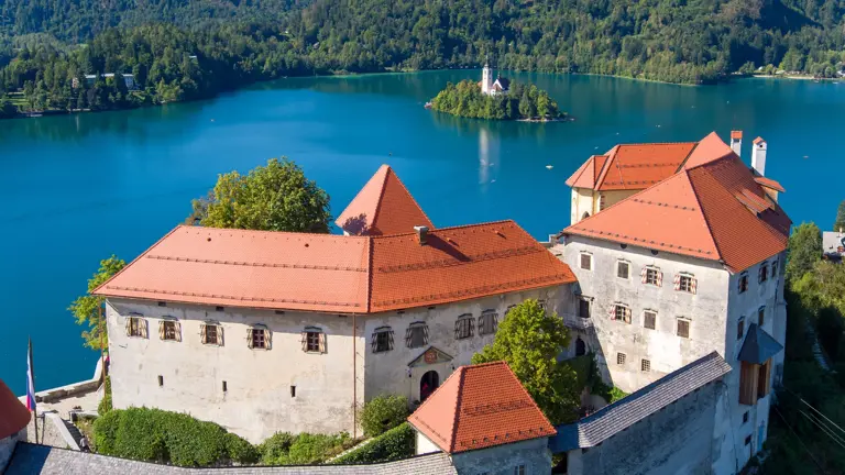 A scenic view of a landscape