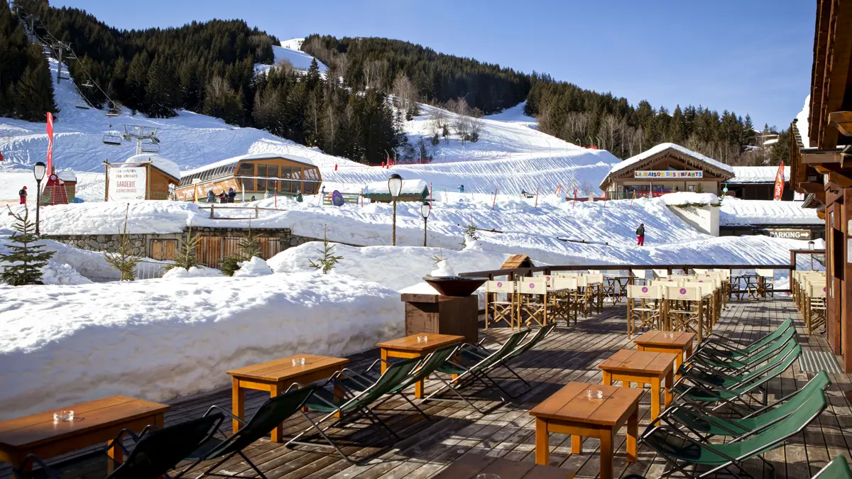 Hotel Les Flocons Courchevel Terrace
