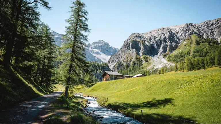 A scenic view of a landscape