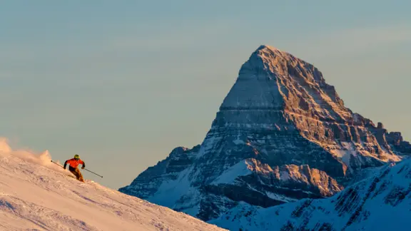 Banff Ski Resort Ski Big 3 Canada Reuben Krabbe 2