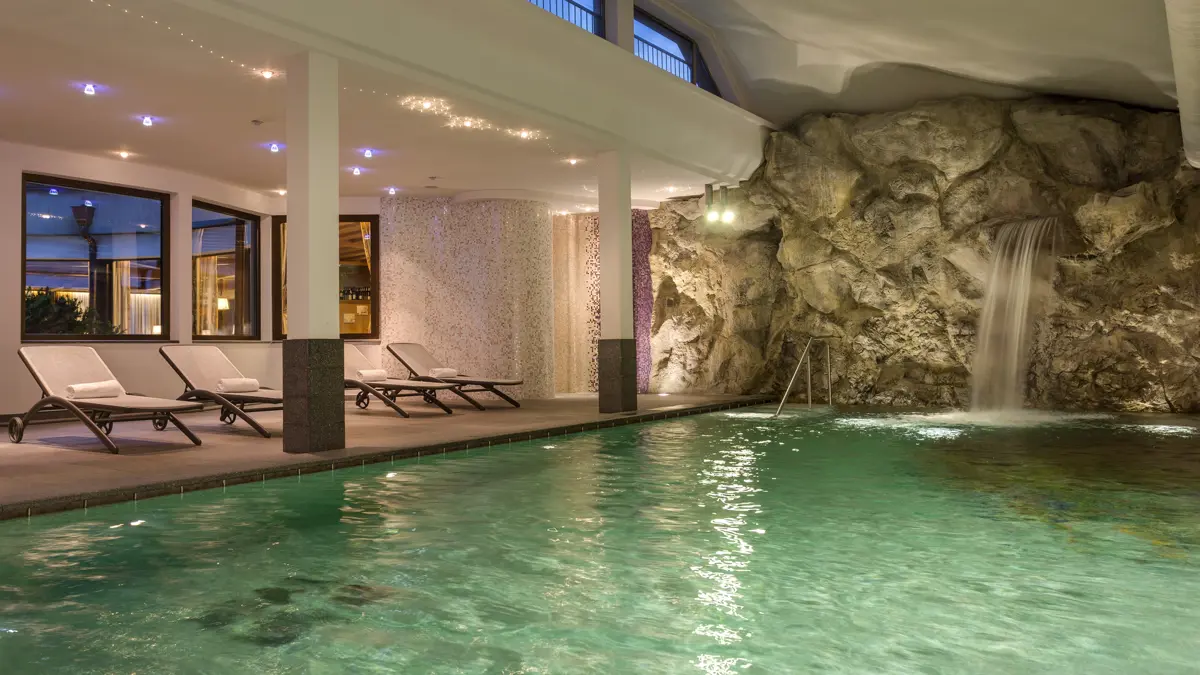 Italy, Dolomites, Selva, Hotel Antares, Indoor Pool
