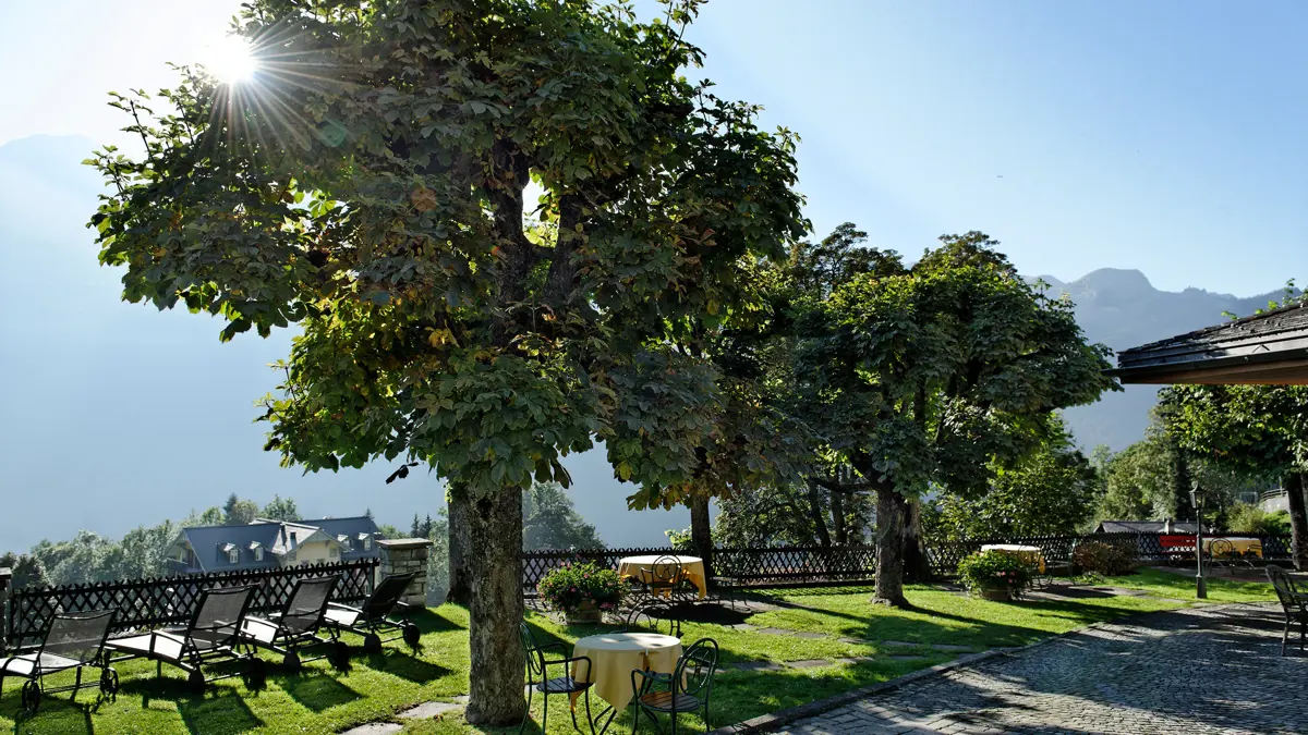 Hotel Alpenrose Wengen Summer Gardens